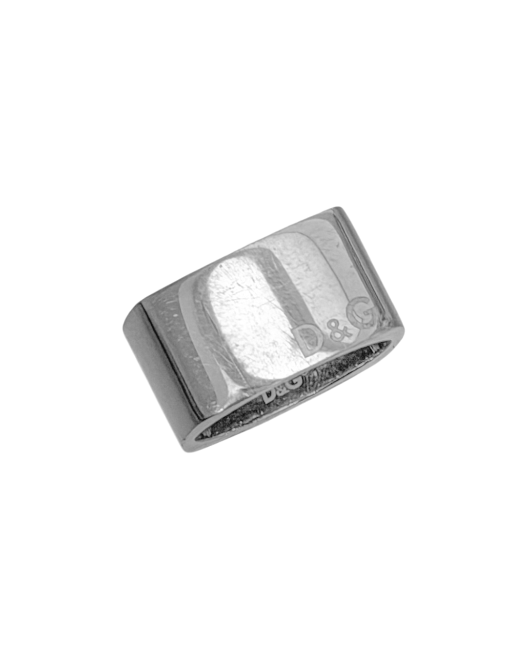 Dolce & Gabbana D&G Basng Ring Dinstinct Square Silver