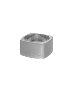 Dolce & Gabbana D&G Basng Ring Dinstinct Square Silver