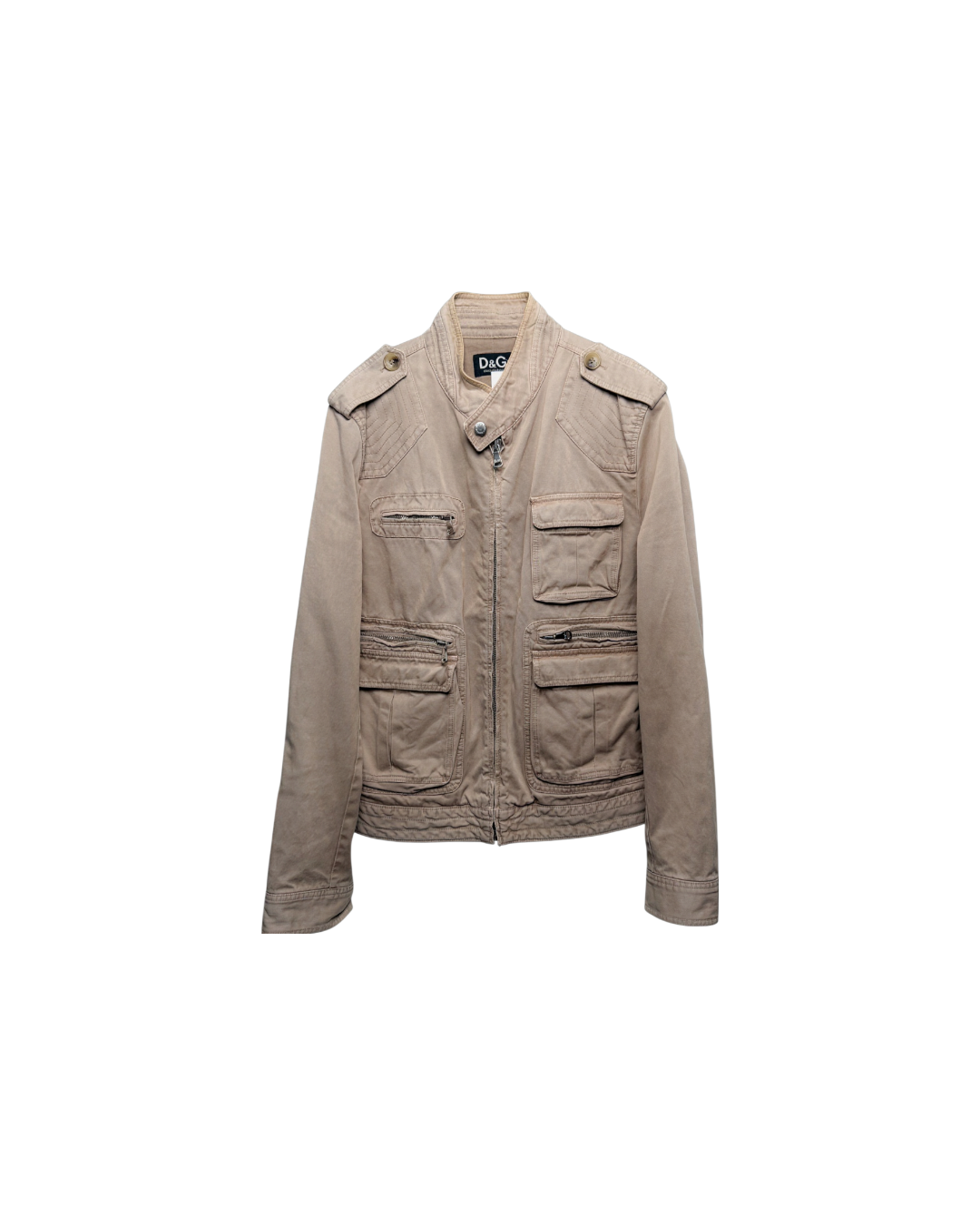 Dolce & Gabbana Utility Sahara Jacket Beige