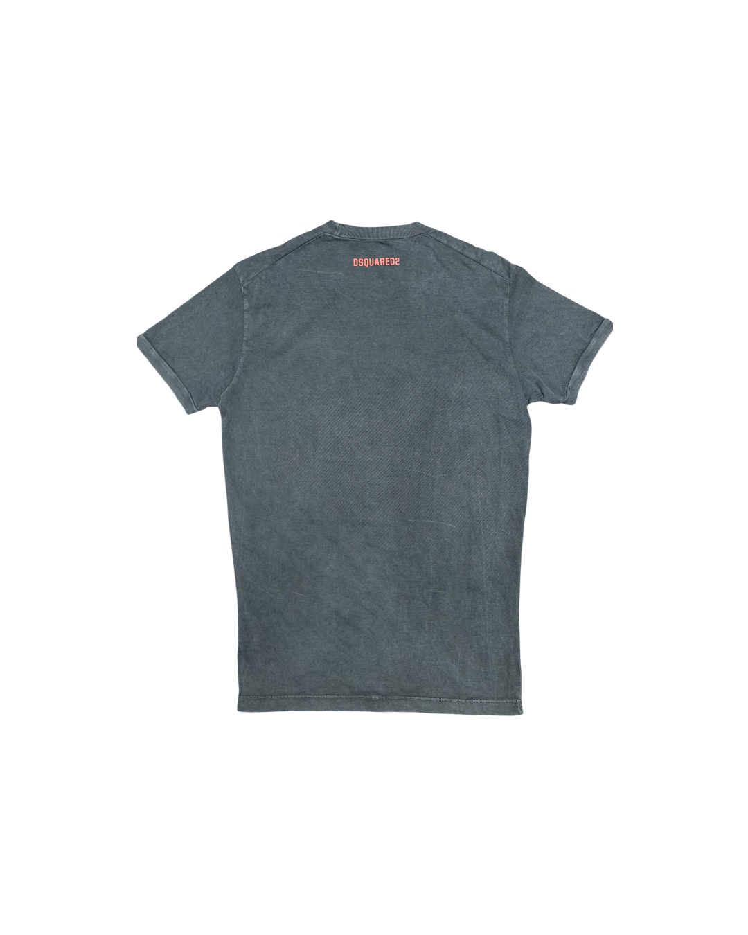 Dsquared2 Caten Brothers Print T-Shiret Grey Red