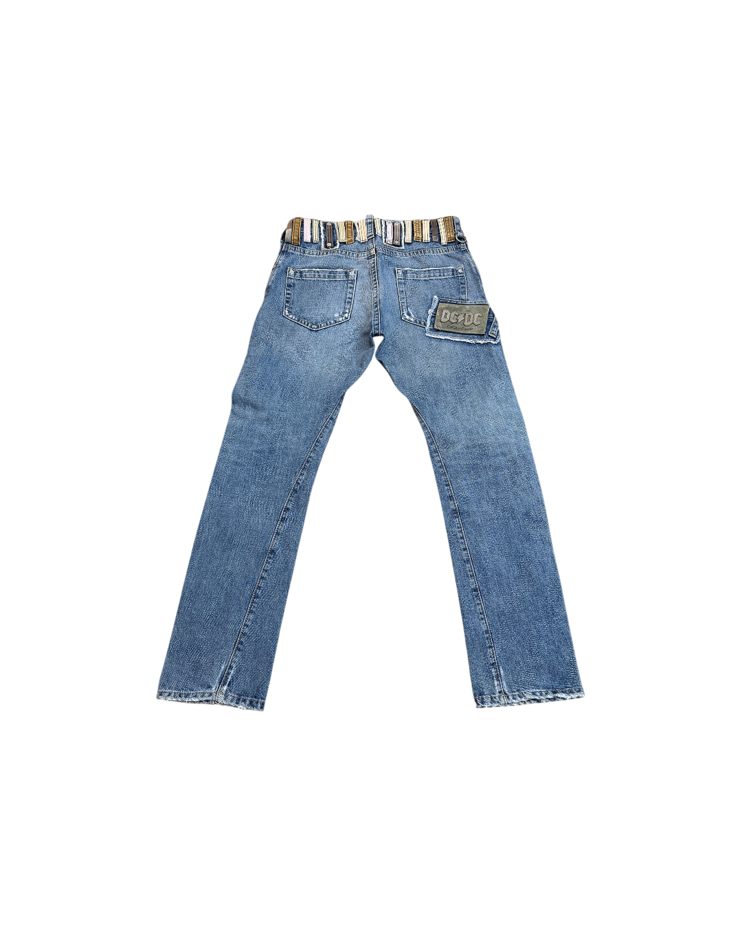 Dsquared2 Distressed Denim Jeans Pocket Waistband