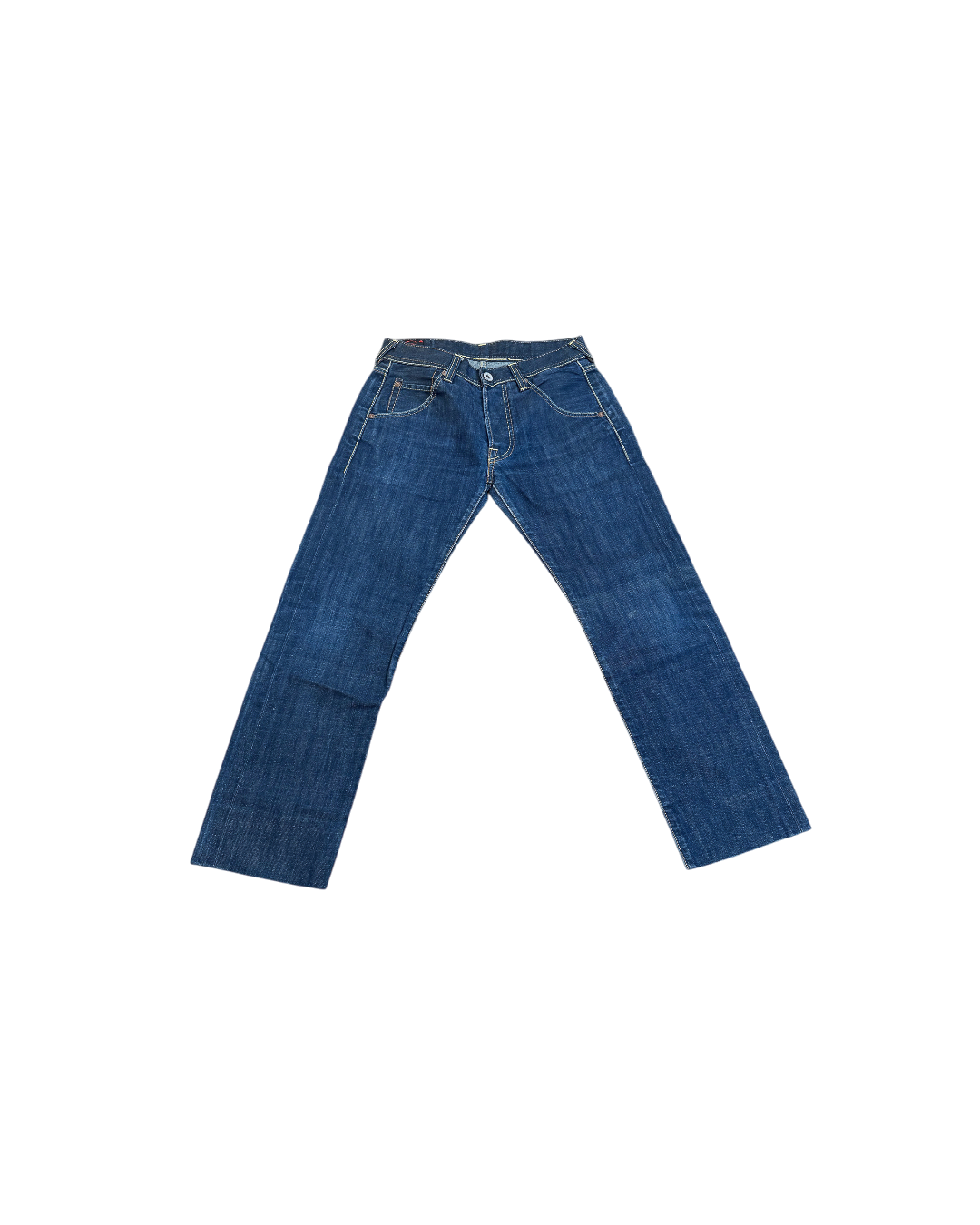 Evisu Hand Painted Seagull Jeans Dark Blue