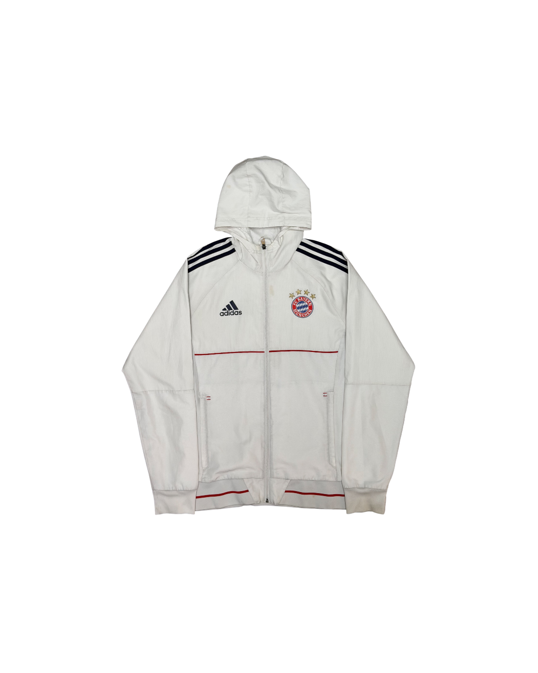 FC Bayern Adidas White Track Jacket