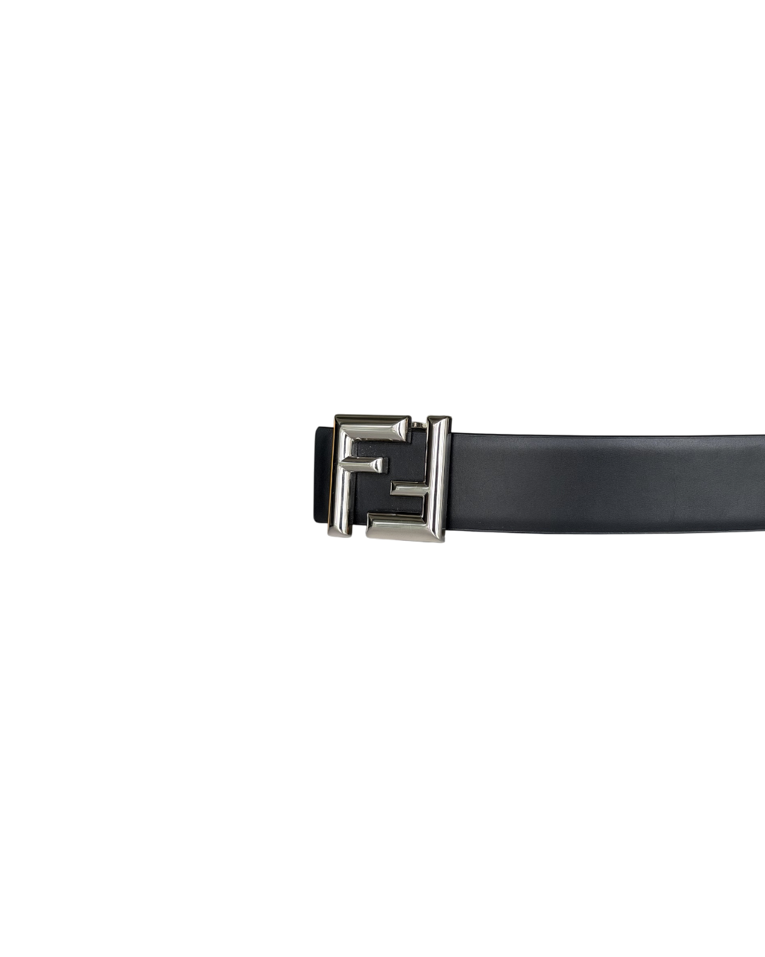Fendi FF Logo Buckle Reversible Belt