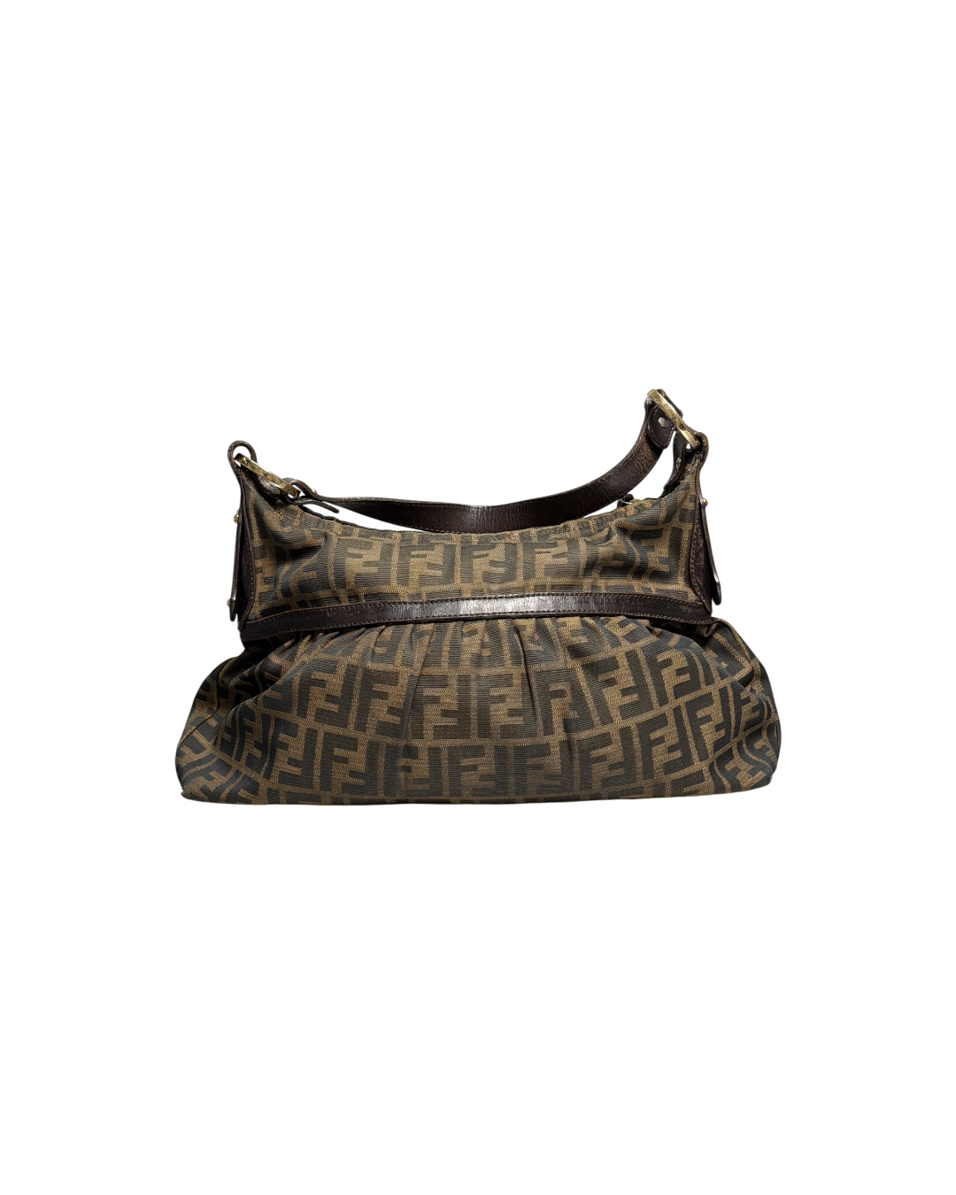 Fendi Zucca Canvas Chef Hobo Bag