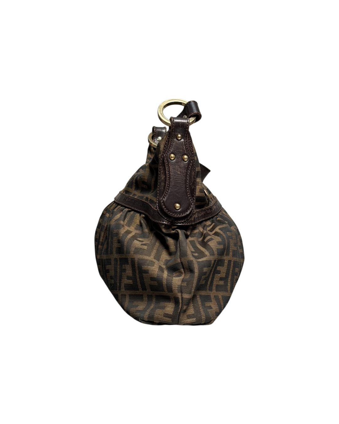 Fendi Zucca Canvas Chef Hobo Bag