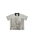 Fucking Awesome Perspective Statue Polo Grey