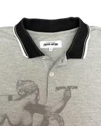 Fucking Awesome Perspective Statue Polo Grey