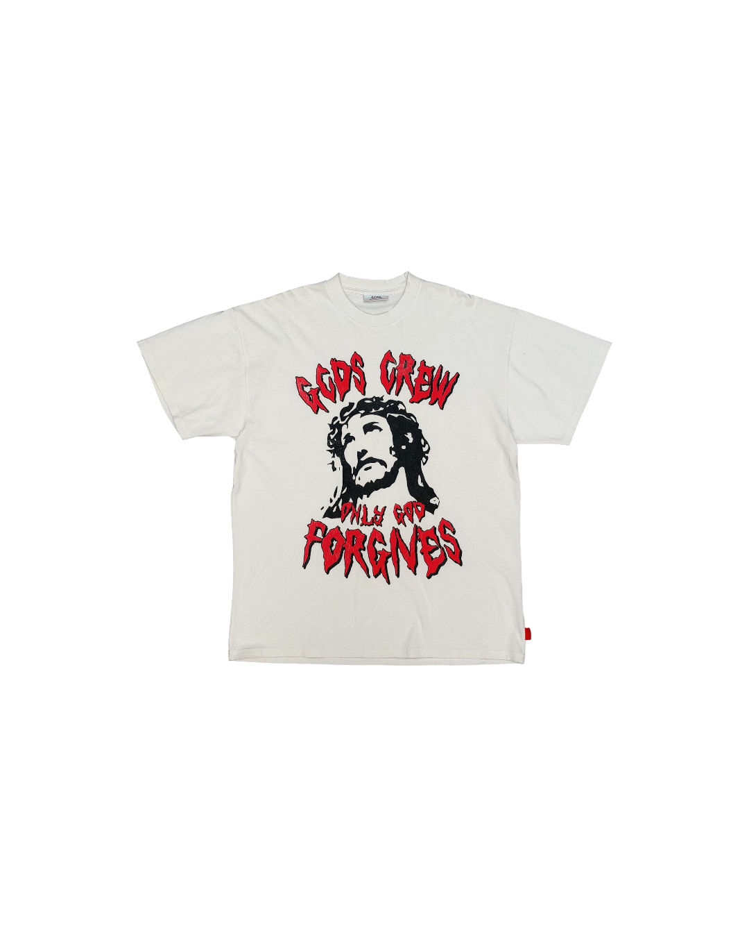 GCDS Gods Crew Graphic T-Shirt White