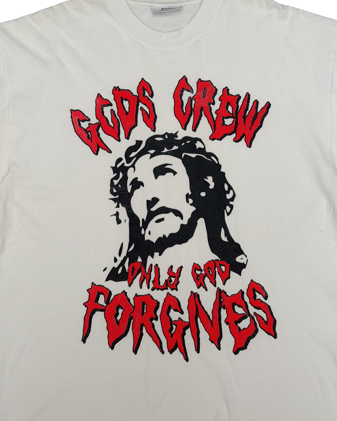 GCDS Gods Crew Graphic T-Shirt White