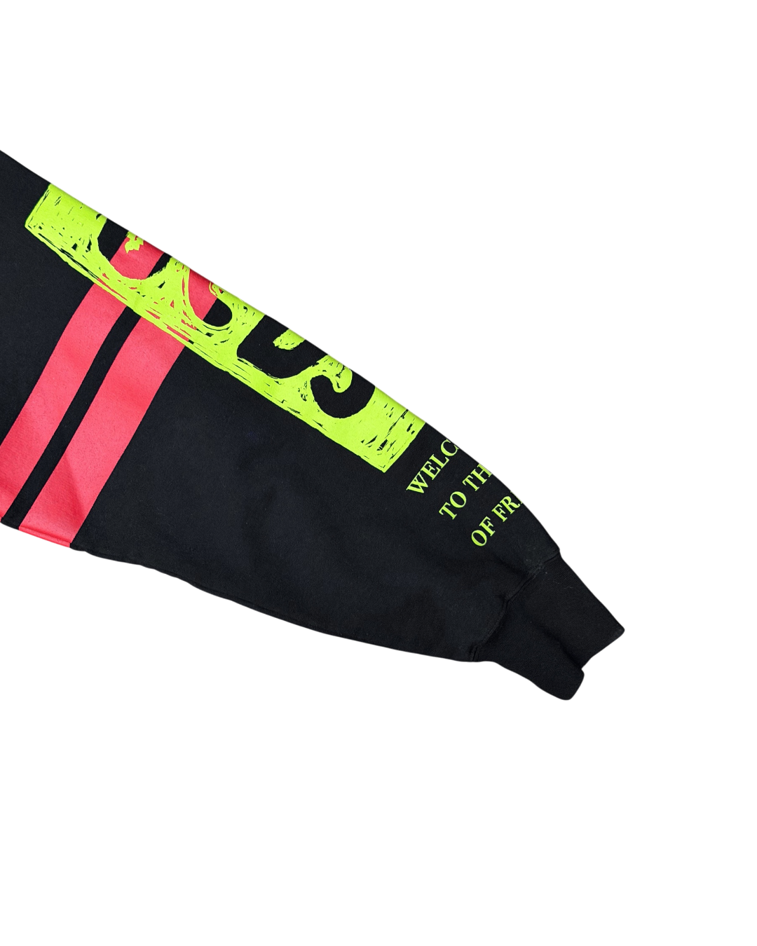 GCDS Milano Lettering Crewneck Black