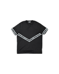 Givenchy Diagonal Logo Tape T-Shirt Black White