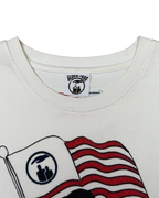 Global Prop Mickey Cropped T-Shirt White