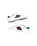 Gucci Ace Sneakers White Web Stripes