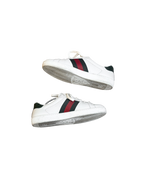 Gucci Ace Sneakers White Web Stripes