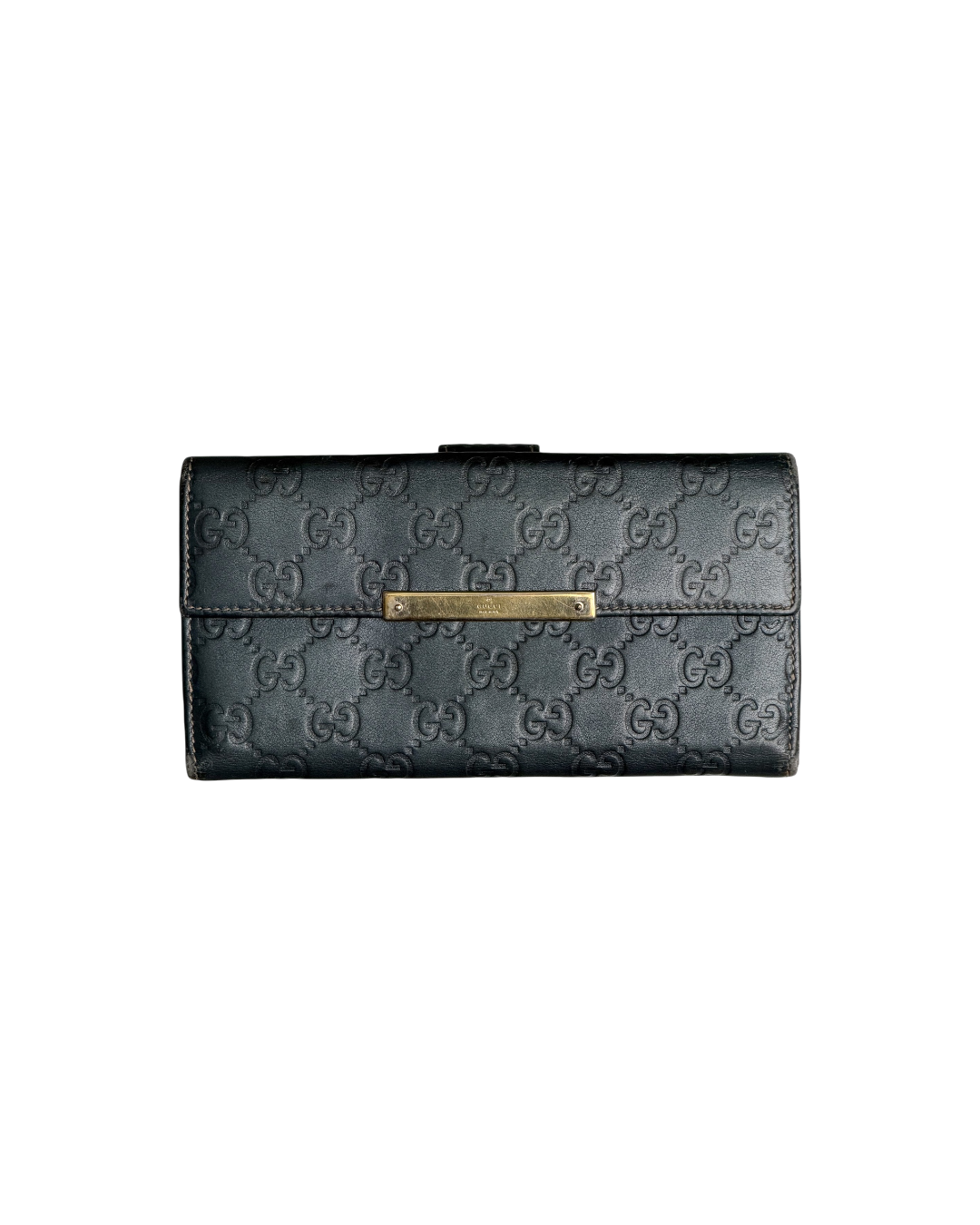 Gucci Bifolded Wallet Navy