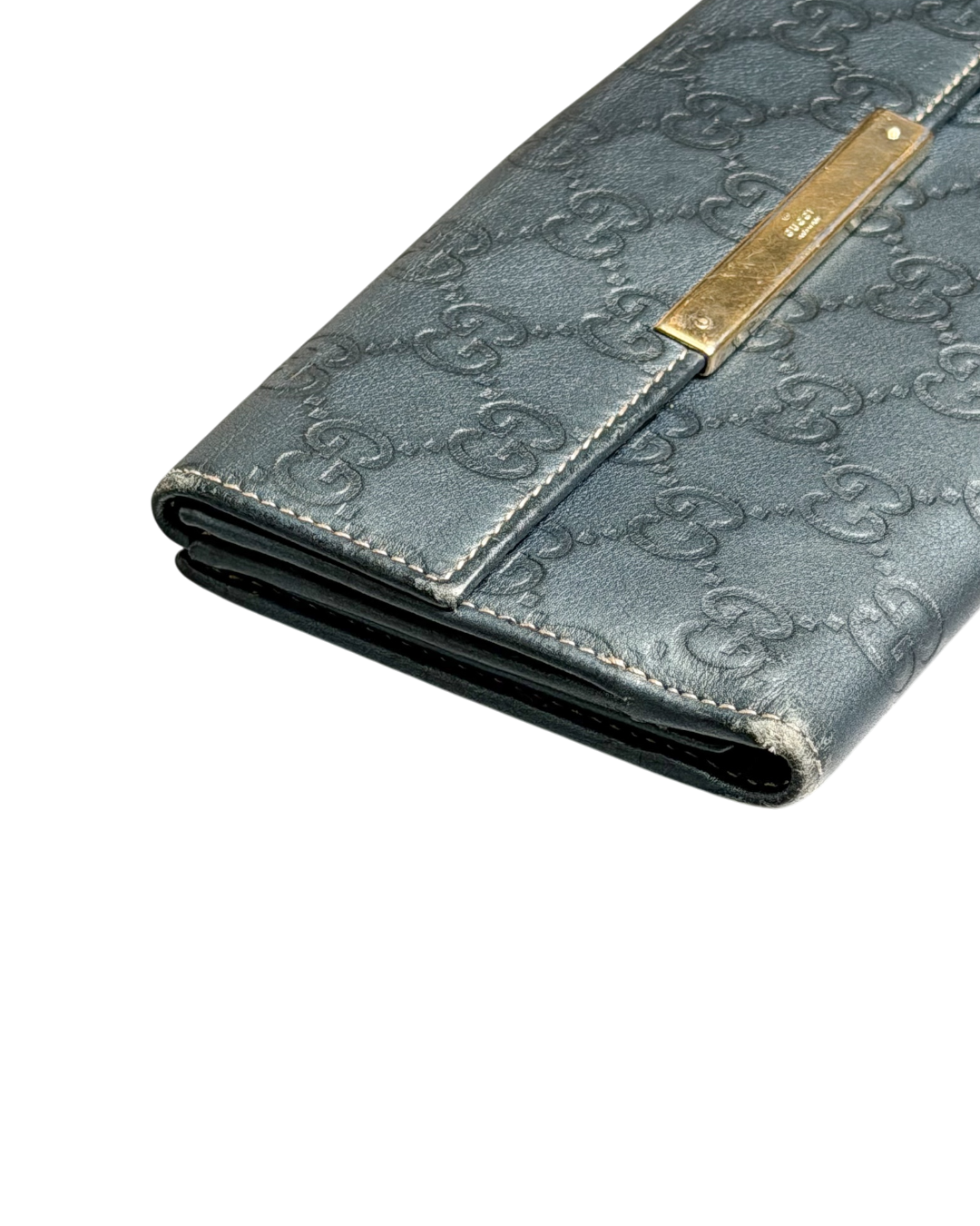Gucci Bifolded Wallet Navy