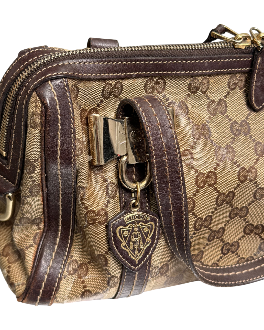 Gucci Crystal GG Handybag Big