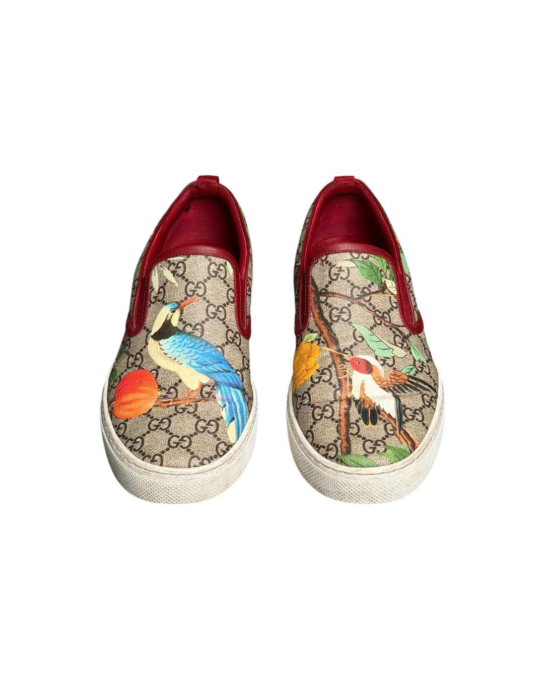 Gucci Dublin Tian GG Supreme Slip-On Sneakers
