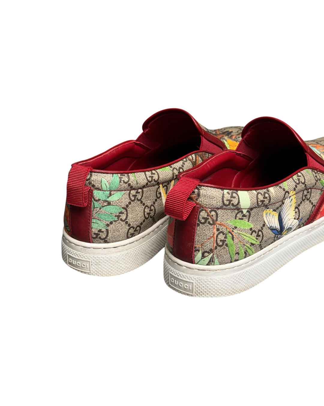 Gucci Dublin Tian GG Supreme Slip-On Sneakers
