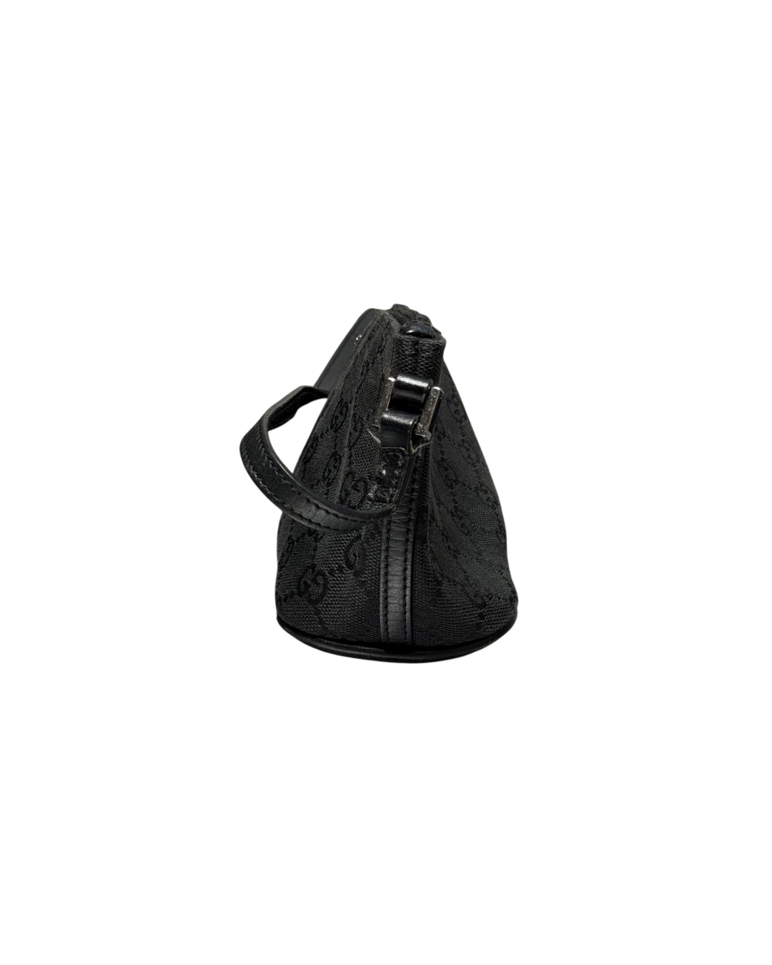 Gucci GG Canvas Boat Baguette Black