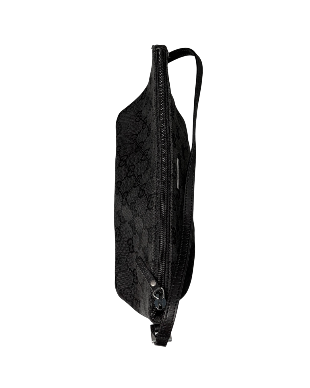 Gucci GG Canvas Boat Baguette Black