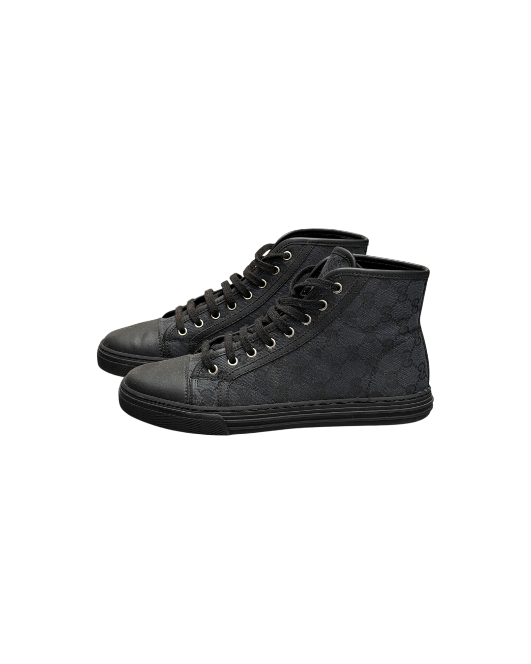 Gucci GG Canvas High Top Black