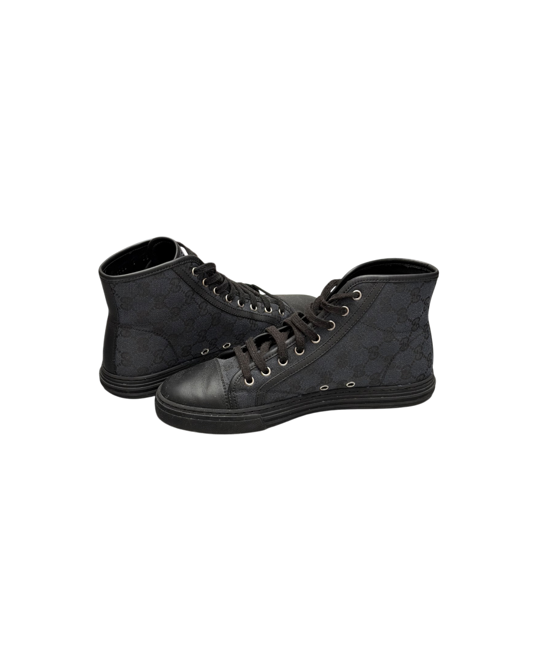 Gucci GG Canvas High Top Black
