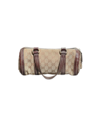 Gucci GG Crystal Duchessa Boston Bag Beige