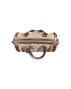 Gucci GG Crystal Duchessa Boston Bag Beige