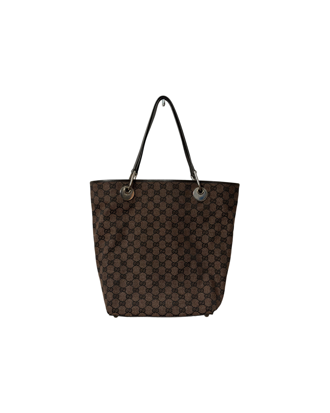 Gucci Handbag Canvas Eclipse Dark Brown