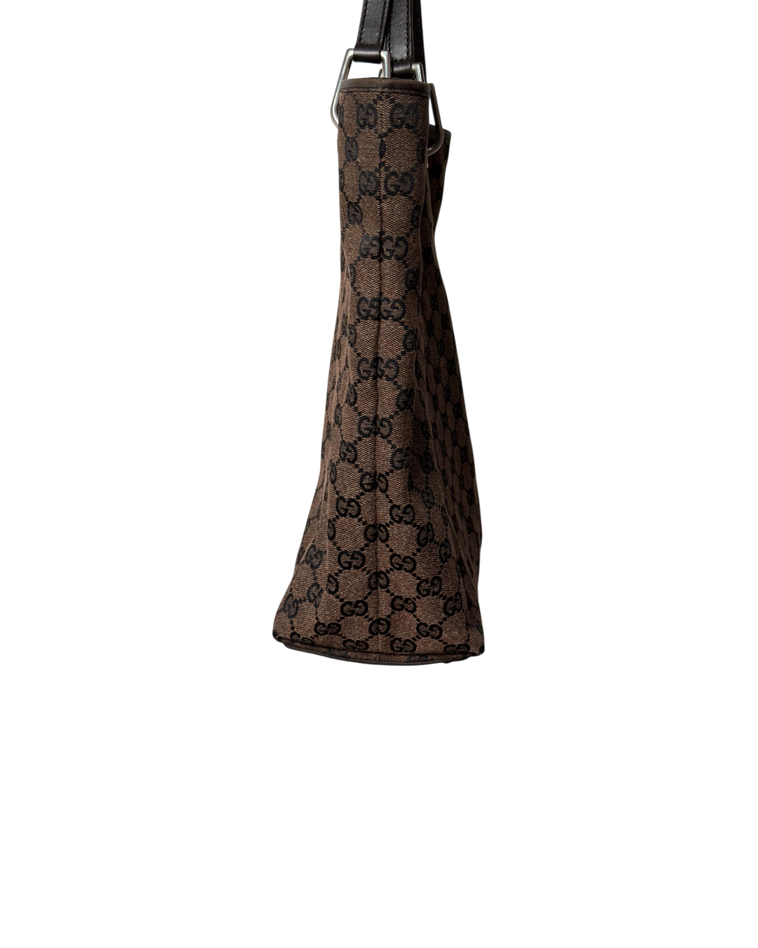 Gucci Handbag Canvas Eclipse Dark Brown