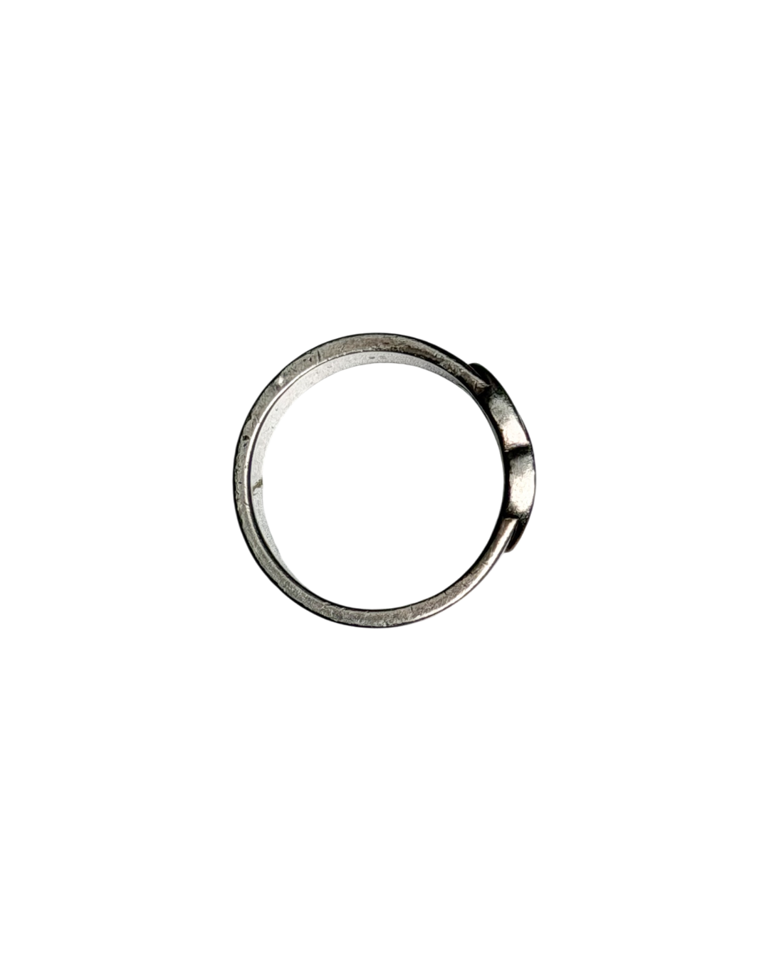 Gucci Interlocking GG Silver Ring