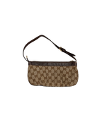Gucci Interlocking G Pochette Shoulder Bag Beige