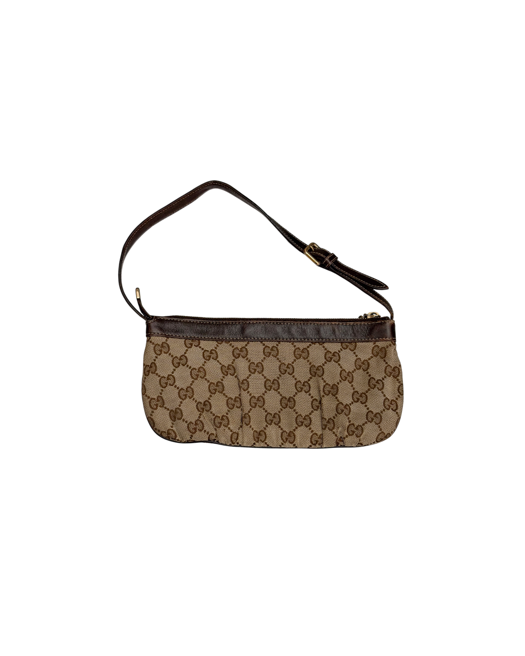 Gucci Interlocking G Pochette Shoulder Bag Beige