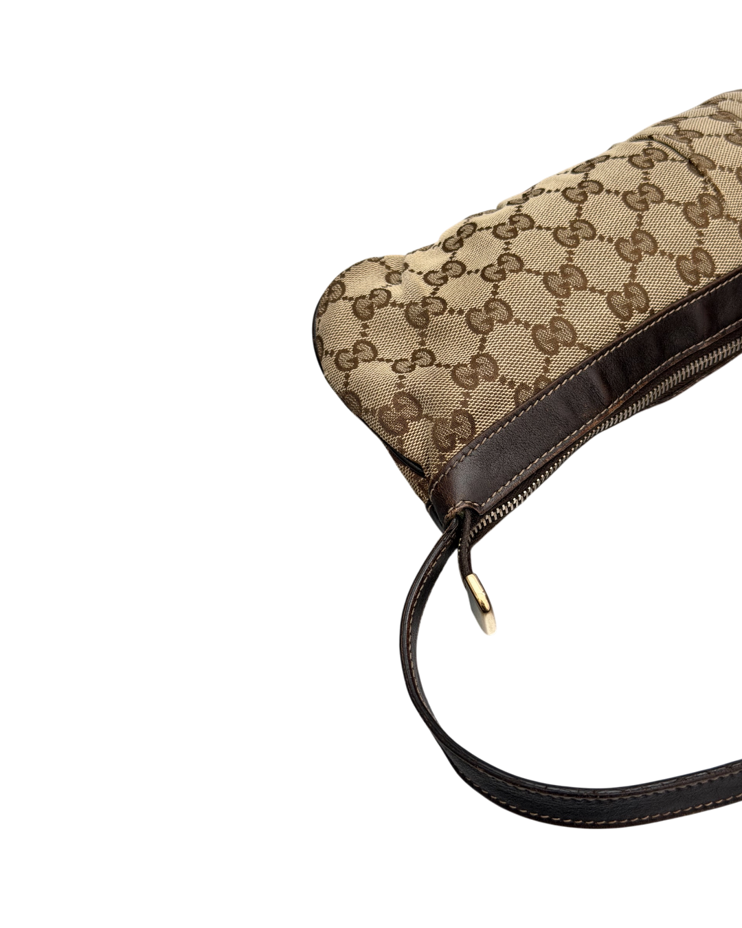Gucci Interlocking G Pochette Shoulder Bag Beige