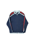 Gucci Kids Zipper Jacket Blue Red GG Logo Stripe