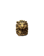 Gucci Lion Head Ring Gold