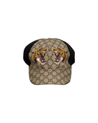 Gucci Tigers Print GG Supreme Baseball Cap