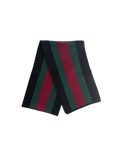 Gucci Wool Web Scarf Black