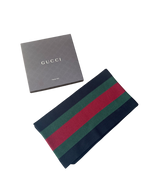 Gucci Wool Web Scarf Black