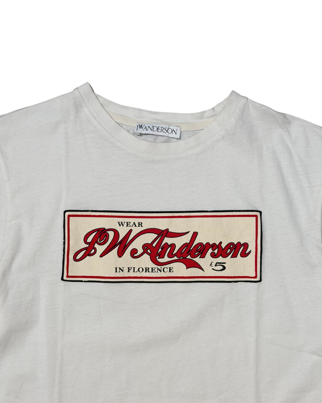 JW Anderson Wear JWA in Florence T-Shirt White