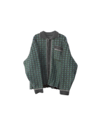 Jacquemus Le Cardigan Macio Jacquard-Knit Striped Cardigan Green