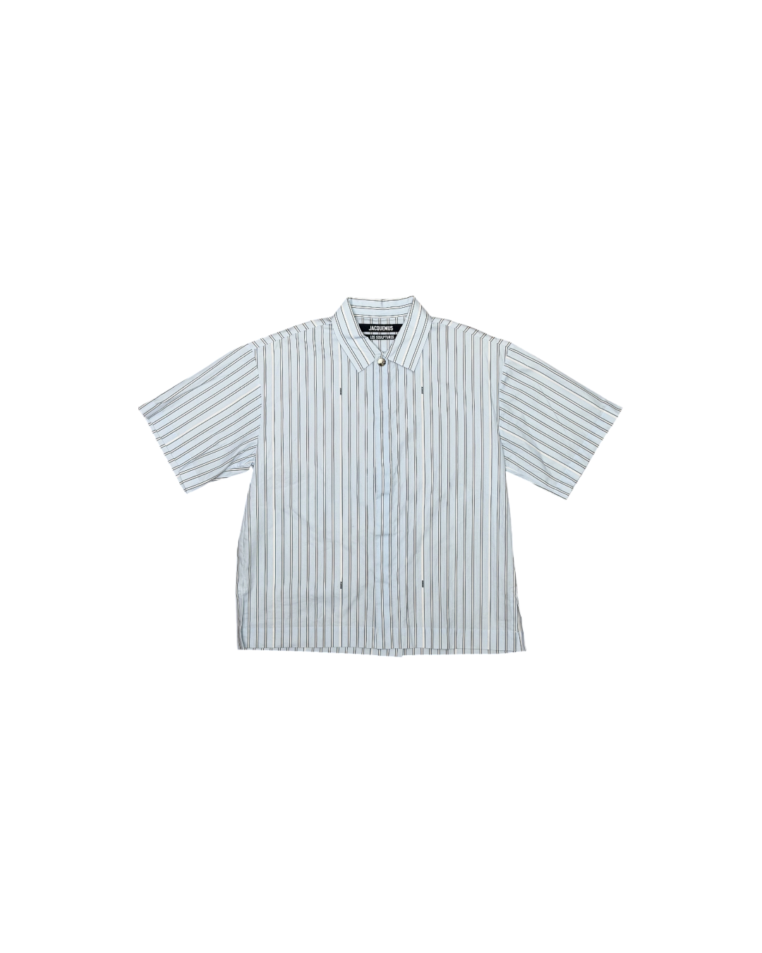Jacquemus Les Sculptures Striped Short Sleeves Shirt