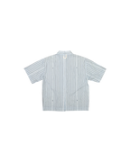 Jacquemus Les Sculptures Striped Short Sleeves Shirt