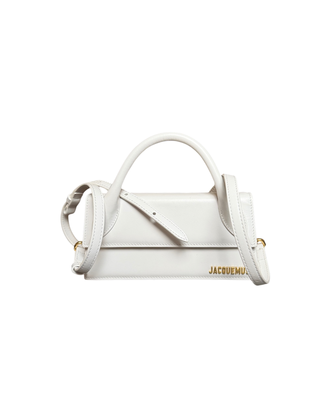 Jacquemus Le Chiquito Long Bag White