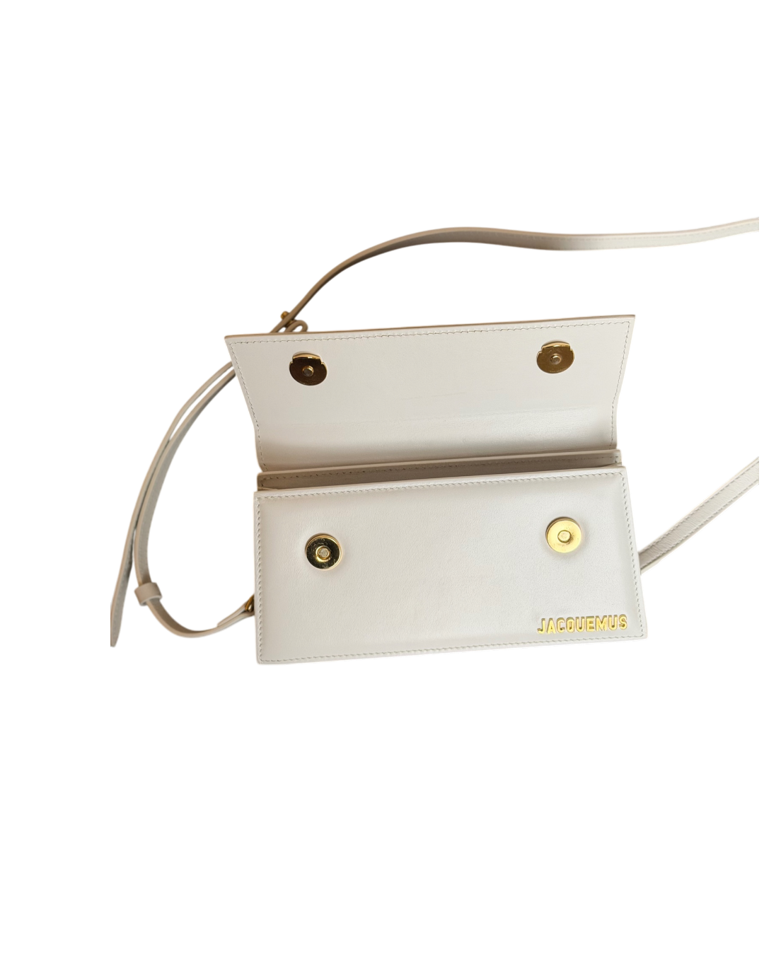Jacquemus Le Chiquito Long Bag White