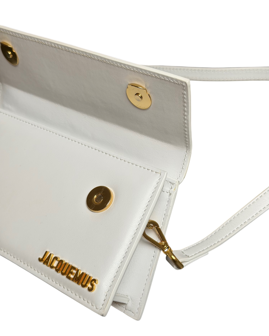 Jacquemus Le Chiquito Long Bag White