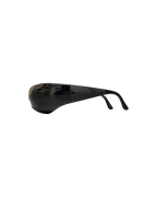 Jeremy Scott x Linda Farrow Projects "Evil Bug Eye" Sunglasses Black
