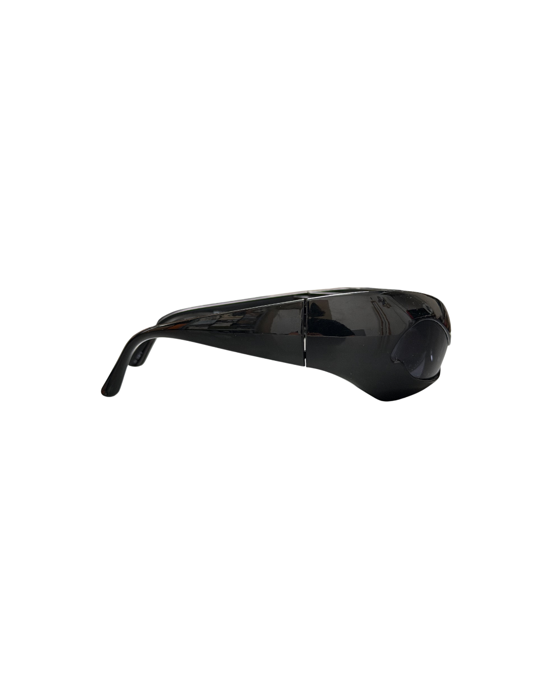 Jeremy Scott x Linda Farrow Projects "Evil Bug Eye" Sunglasses Black